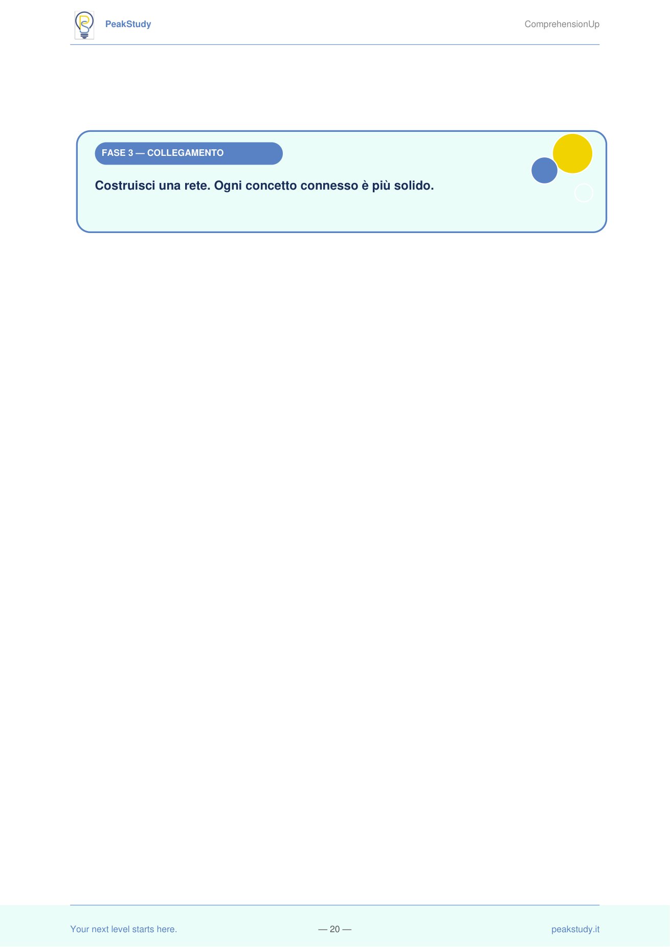 Collegamento — costruisci reti